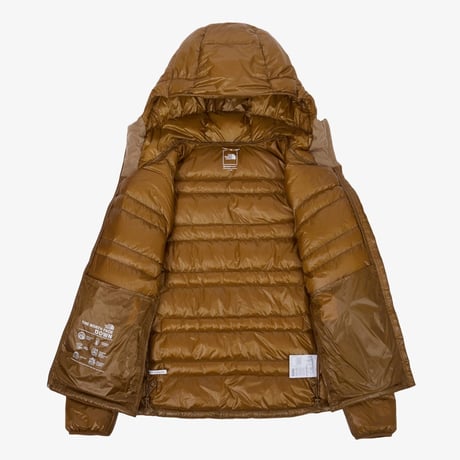 M'S LIGHT HEAT DOWN HOODIE (RDS) GOLD YELLOW NJ1DS20C