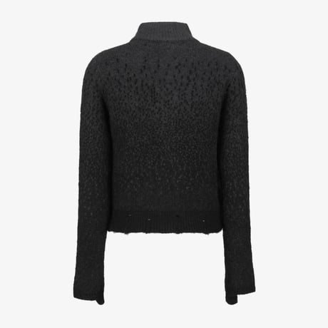 W'S SOLEN SWEATER ZIP UP BLACK NJ5SS80J