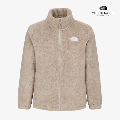 COMFY ALPHA FLEECE ZIP UP WALNUT NJ4FS54L