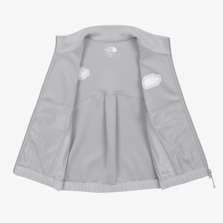 W'S DRAPE ZIP UP COOL GRAY NJ5JS80K