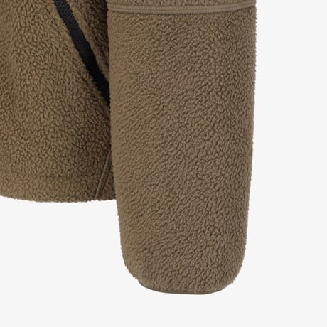 TROMS FLEECE JACKET DEEP TAUPE NJ4FS52J