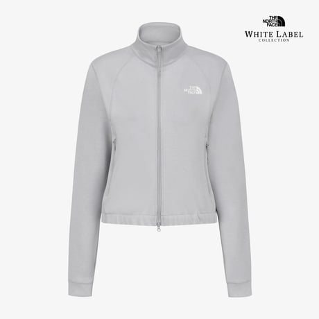 W'S DRAPE ZIP UP COOL GRAY NJ5JS80K