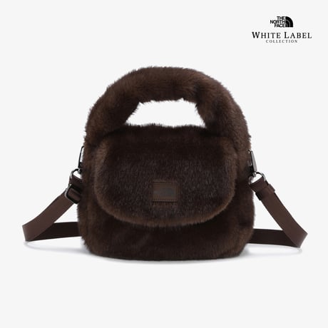 BUBBLY TOTE BAG MINI FUR DEEP TAUPE NN2PS74K