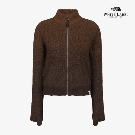 W'S SOLEN SWEATER ZIP UP TAUPE NJ5SS80L