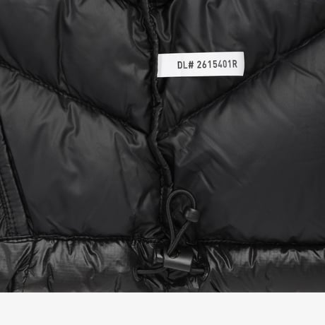 WAVE DOWN JACKET (RDS) BLACK NJ1DS69J