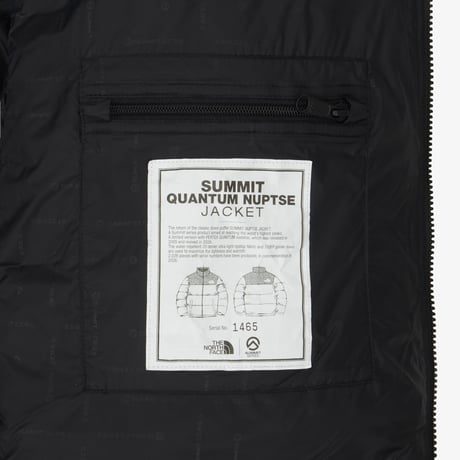M'S QUANTUM NUPTSE JACKET (RDS) BLACK NJ1DS88A