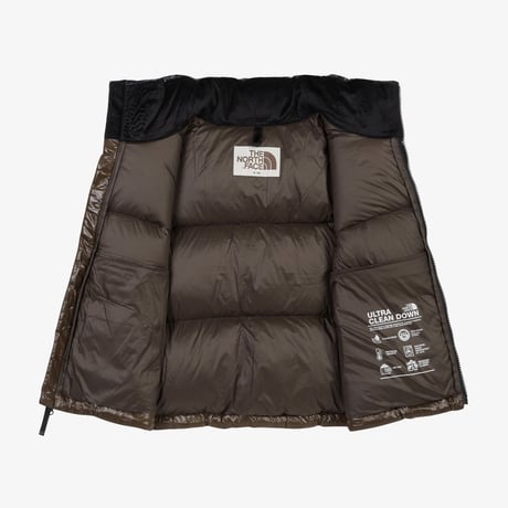 W'S NOVELTY NUPTSE JACKET (RDS) COFFEE BROWN NJ1DS92N