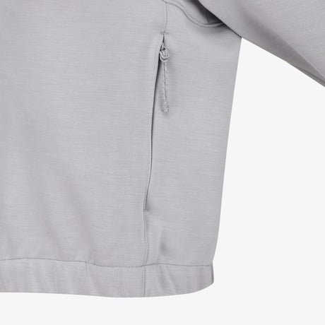 W'S DRAPE ZIP UP COOL GRAY NJ5JS80K