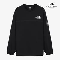 STITCH L/S R/TEE BLACK NT7TS51J