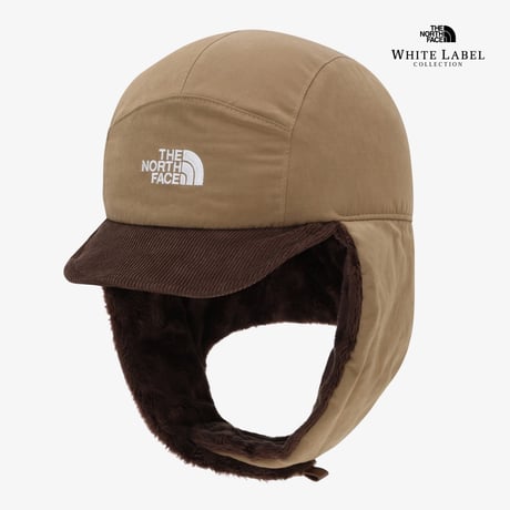 WAXED COTTON EARMUFF CAP CAMEL NE3CS56L