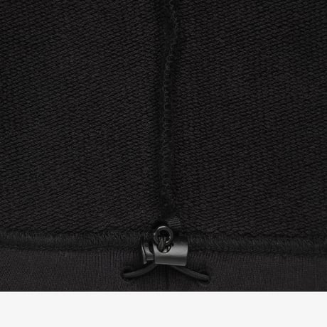 W'S EDGELINE HOOD ZIP UP BLACK NJ5JS81K