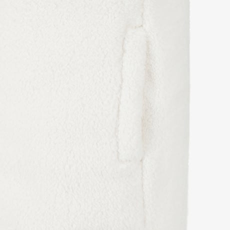 COMFY ALPHA FLEECE ZIP UP IVORY NJ4FS54K