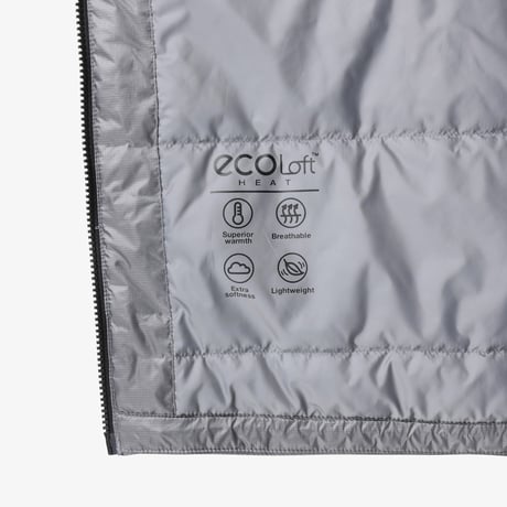 NOVA HEAT JACKET STEEL GRAY NJ3NS60K