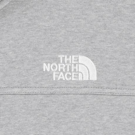 EDGELINE HOOD ZIP UP MELANGE GREY NJ5JS54J