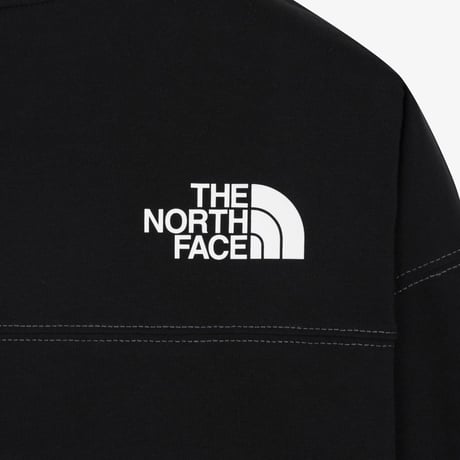 STITCH L/S R/TEE BLACK NT7TS51J