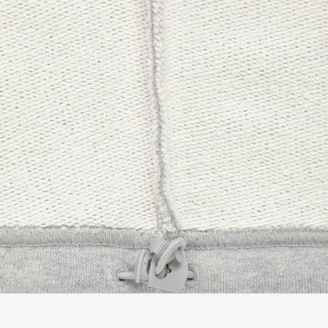 W'S EDGELINE HOOD ZIP UP MELANGE GREY NJ5JS81J