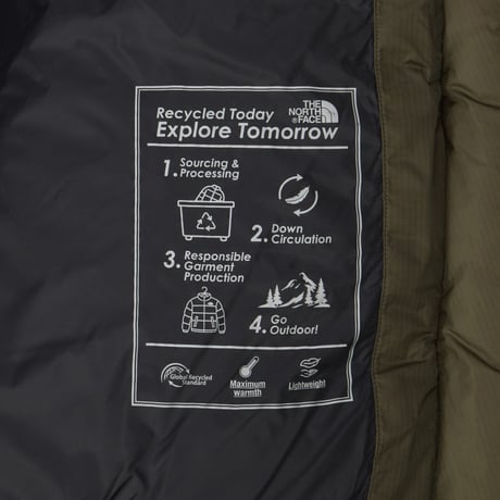 M'S TRAIL PACK DOWN JACKET DARK KHAKI NJ1DS60C