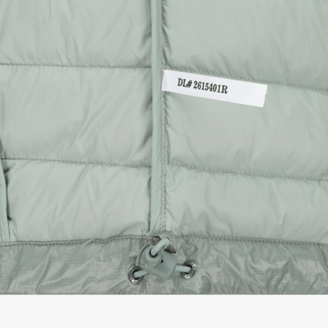 W'S KALIX LT DOWN JACKET (RDS) METAL GRAY NJ1DS81L