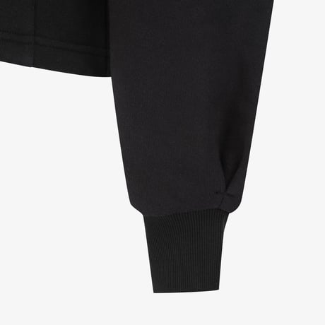 W'S EDGELINE HOOD ZIP UP BLACK NJ5JS81K