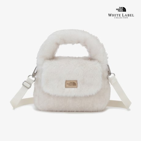 BUBBLY TOTE BAG MINI FUR IVORY NN2PS74J