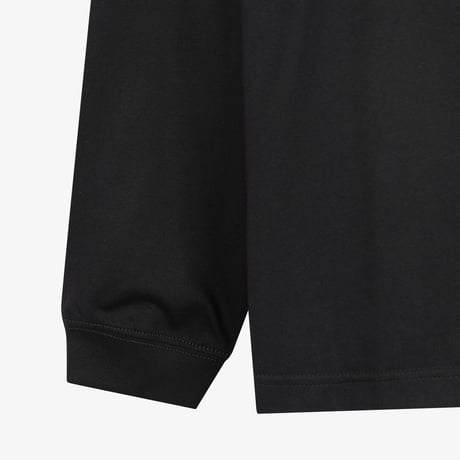 ESSENTIAL L/S R/TEE BLACK NT7TS50J