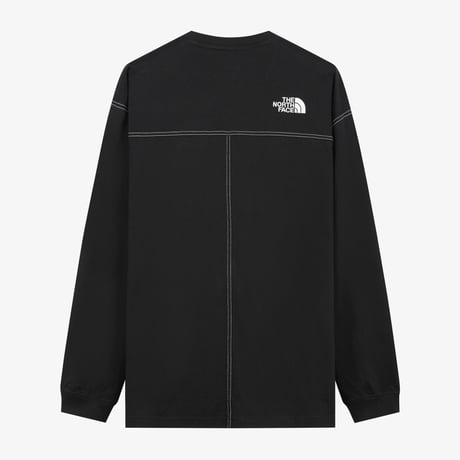 ESSENTIAL L/S R/TEE BLACK NT7TS50J