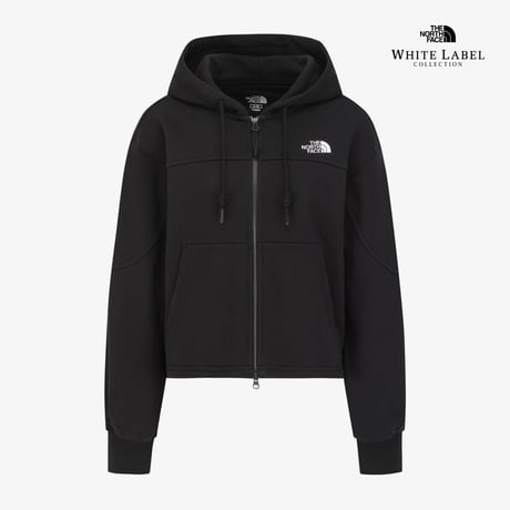 W'S EDGELINE HOOD ZIP UP BLACK NJ5JS81K