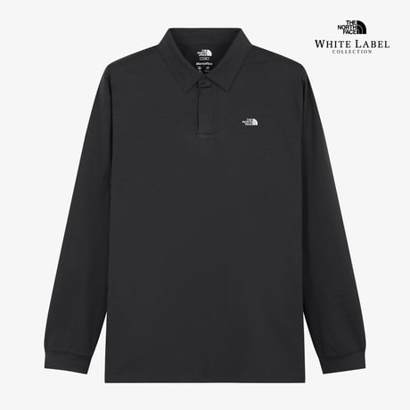 EASYDAY L/S POLO BLACK NT7QS55J