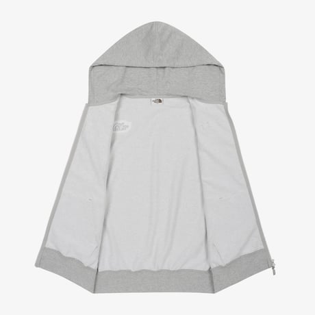 WL HOOD ZIP UP MELANGE GREY NJ5JS50K