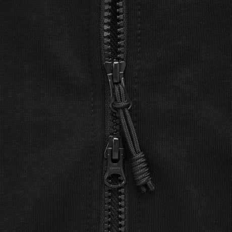 WL HOOD ZIP UP BLACK NJ5JS50K