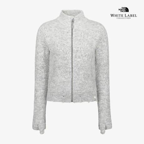 W'S SOLEN SWEATER ZIP UP GRAY NJ5SS80K