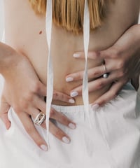 Modeling pot ring silver