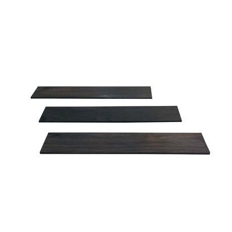 黒檀 3mm厚 シート 粗取り材 【161×31mm】 1枚/3枚