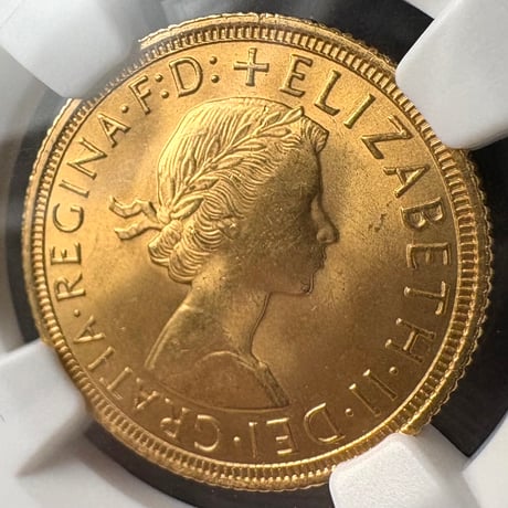 【最高鑑定】2014年 イギリス エリザベス2世 5ソブリ… MonoCoins ﾓﾉｺｲﾝｽﾞ