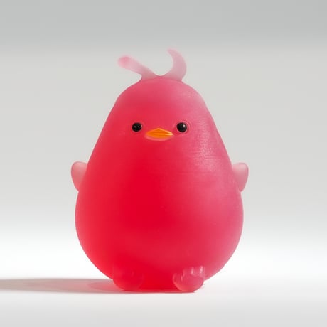 ゲルぴよ カプセルトイ Mレッド