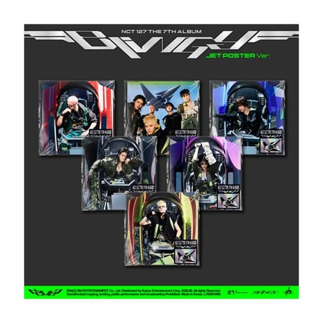 【ランダムバージョン】NCT 127 / 7th Album 'BLINGY' (JET Poster Ver.)