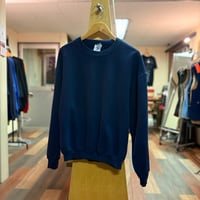 JERZEES ソリッドカラー スウェットシャツ 無地 トレーナー ネイビー M ジャージーズ D794