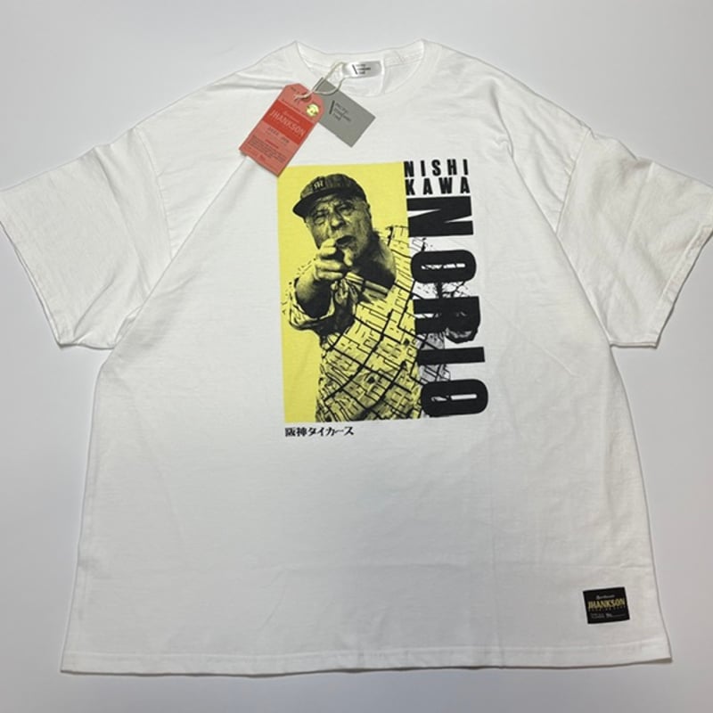 2026/09/26 発売開始] 「阪神タイガース」 x 「西川のりお」 Tee - WHI