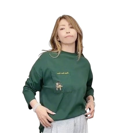 ルピリアン　はにわ刺繍Tシャツ