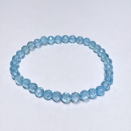 28💎宝石💎ブルートパーズブレスレット💎