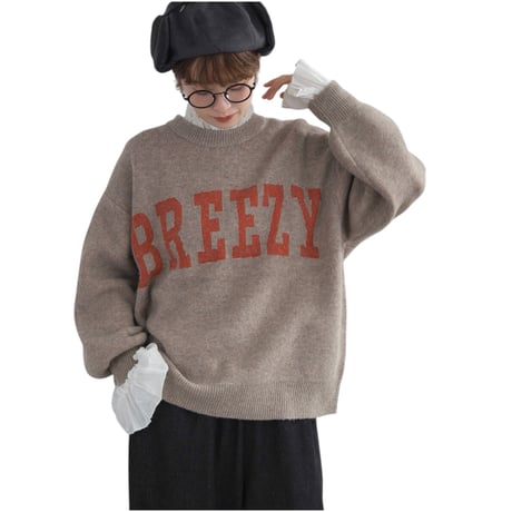 8156 Wフェイス 7G ニット BREEZY