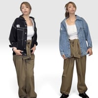 オーバーサイズデニムジャケット