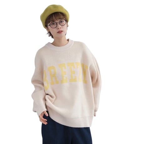 8156 Wフェイス 7G ニット BREEZY