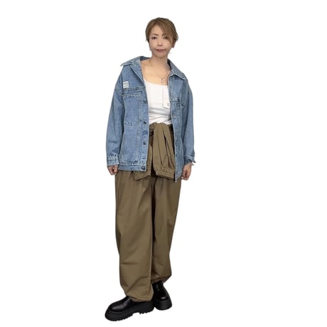 オーバーサイズデニムジャケット