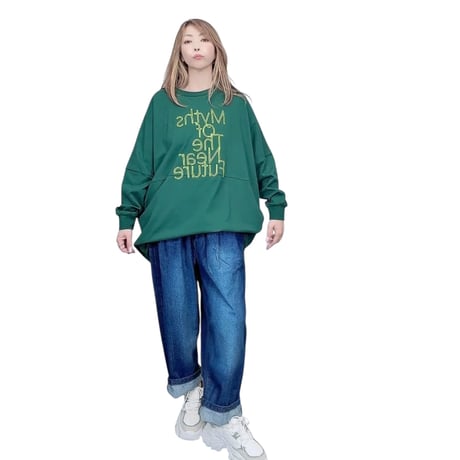 ルピリアン オーバーサイズロングTシャツ
