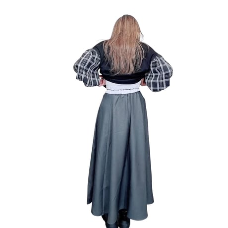 3502 美シルエットハイウエストスカート