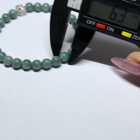 9💖奇跡が起きる⁈💖グアテマラ産翡翠6ミリブレスレット💖