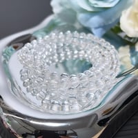 26💖寛大な愛・強さ💖ミルキークォーツ3連ブレスレット💖