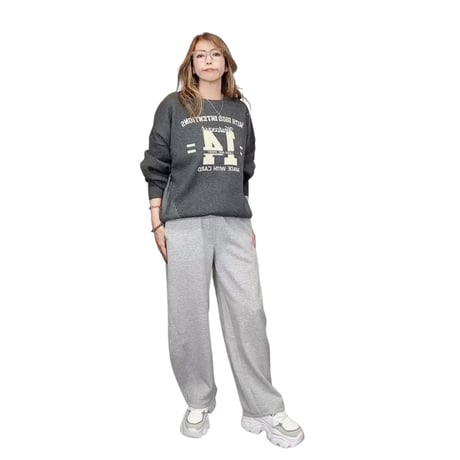 27476 パフポンチバレルレッグパンツ