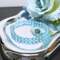 28💎宝石💎ブルートパーズブレスレット💎
